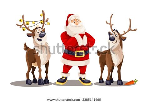 Merry Christmas Santa Claus Cartoon Character Stock Vector (Royalty ...