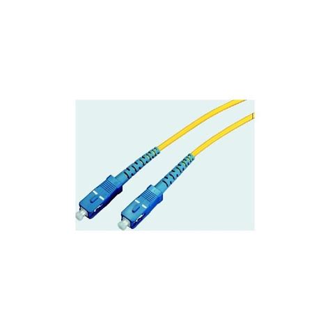 Cable de fibra óptica 10m SC PC a SC PC simplex monomodo 9 125