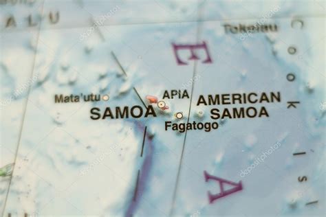 Samoa country map . — Stock Photo © suprunvit #98464452