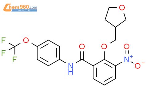 494208 01 4 Benzamide 3 Nitro 2 Tetrahydro 3 Furanyl Methoxy N 4