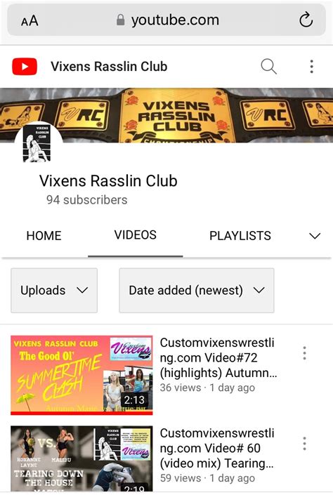 Vixens Rasslin Club On Twitter Before I Had A Twitter Account I Had