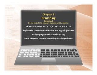 Chapter Branching V Ppt