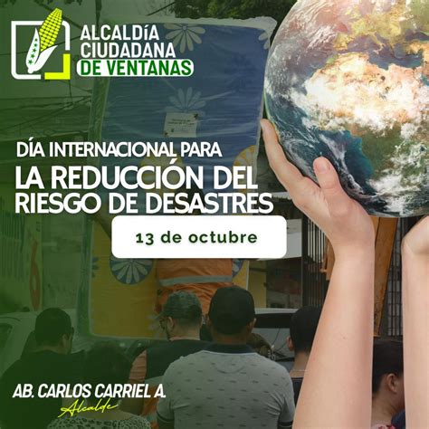 Celebramos El Día Internacional Para La Reducción Del Riesgo De