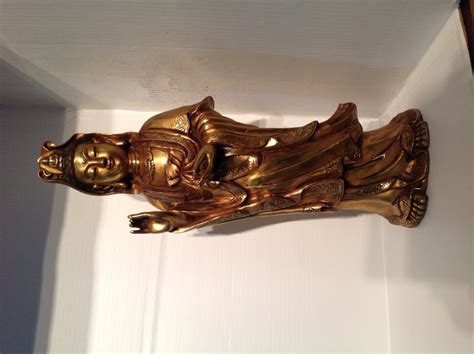 Kwan Yin Groot Bronzen Beeld Tibet Tweede Helft E Catawiki