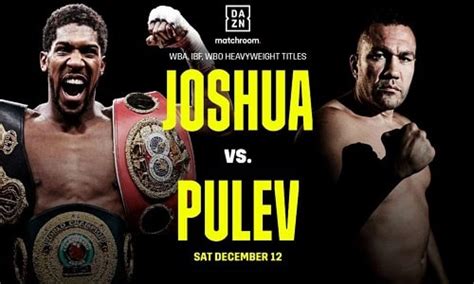 Watch Anthony Joshua Vs Kubrat Pulev 2020 12 12 2020 Full Show Full Show