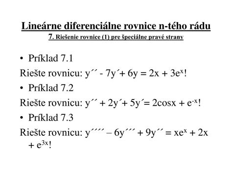 Ppt Line Rna Algebra Diferenci Lne Rovnice Powerpoint Presentation