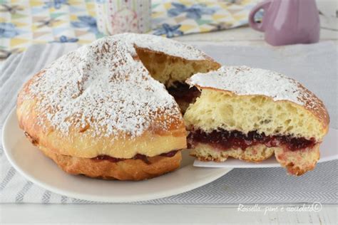 TORTA BRIOCHES Alla MARMELLATA SENZA UOVA La Piu SOFFICE