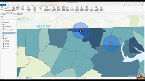 Buffer Analysis Using ArcGIS Pro YouTube