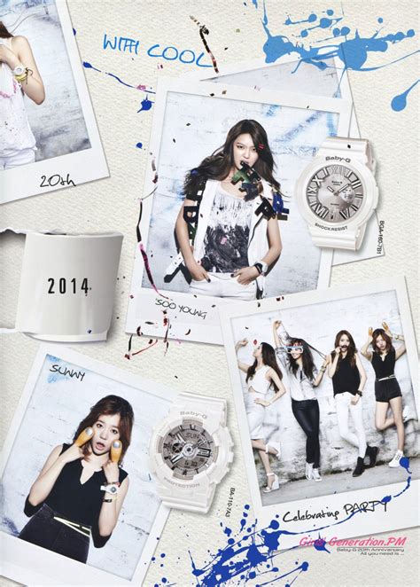 Baby G Th Anniversary Adverts Snsd Pics