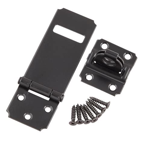 Reviews For Everbilt 3 1 2 In Black Staple Safety Hasp Pg 3 The