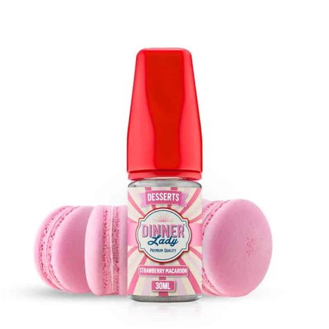 Buy Strawberry Macaroon Concentrate By Dinner Lady Desserts Ml