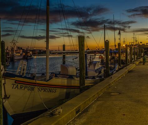 Sponge Dock Mixed Media By Capt Gerry Hare Fine Art America