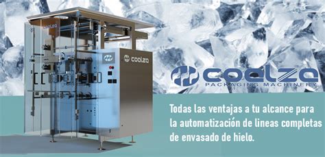 Ventajas de una línea de envasado de hielo automática Coalza Coalza