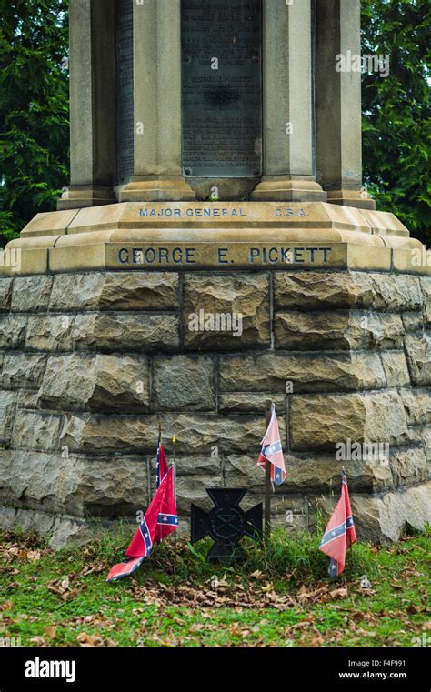 USA, Virginia, Richmond, Hollywood Cemetery, grave of Confederate Major ...