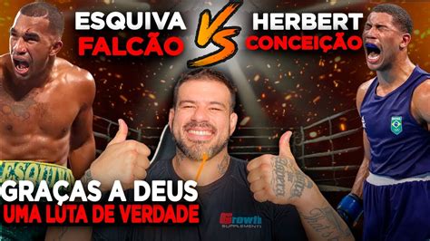 Luta Confirmada Esquiva Falc O Vs Herbert Concei O Youtube