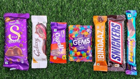 Perk Vs Snickers Vs Bindaas Vs Dairy Milk Bubbly Vs Galaxy Vs Crispello