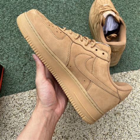 Supreme X Air Force 1 Low SP Wheat SneakerCool