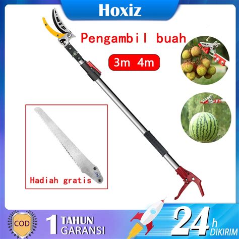 Jual Tree Pruner Galah Tongkat Pemotong Gergaji Gunting Dahan Ranting