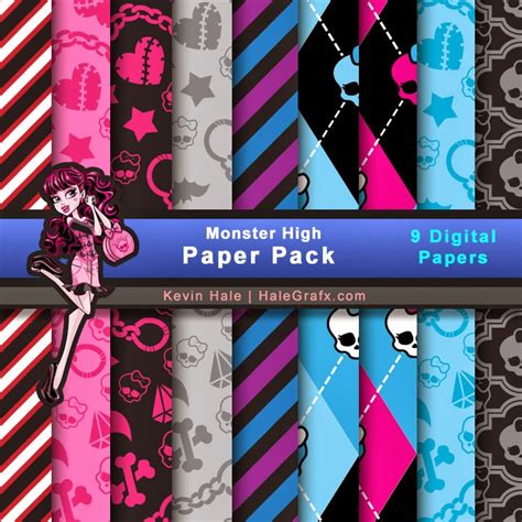 Kit De Monster High Para Imprimir Gratis Ideas Y Material Gratis