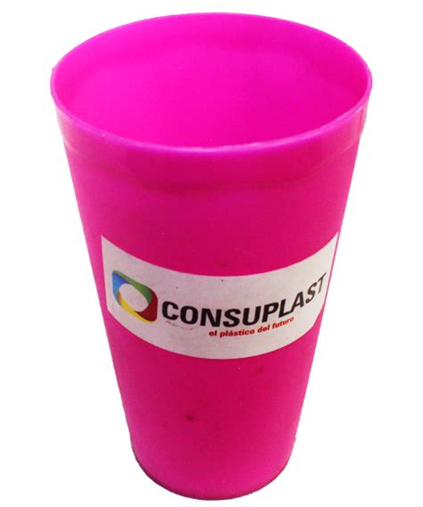 Vaso Pl Stico Fucsia Consuplast Onzas Importadora Trujillo