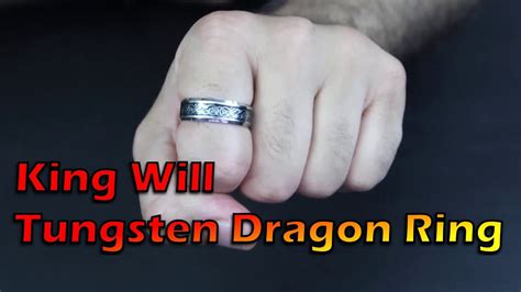 King Will Dragon Tungsten Ring 1 Year Review YouTube