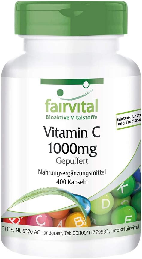 Fairvital Vitamin C 1000mg Kapseln 400 Stk Ab 41 95