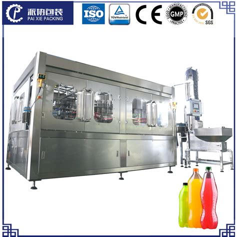 Automatic Rotary Type Pet Bottle Washing Filling Capping 3 In 1 Machine