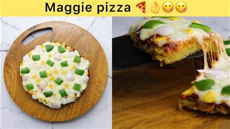 Maggi Pizza Recipe Yummiest Noodle Pizza Without Oven YouTube