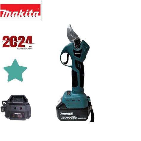 Makita S Cateur Lectrique Sans Fil Ciseaux S Cateur De Jardin Sans