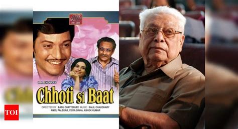 Basu Chatterje Films To Remake Chhoti Si Baat Hindi Movie News