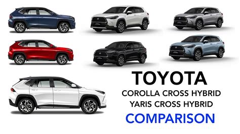 Toyota Corolla Cross Hybrid And Toyota Yaris Cross Hybrid