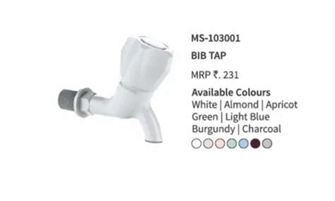 Pvc Short Body Bib Taps For Bathroom Fitting At Rs 200 Piece In