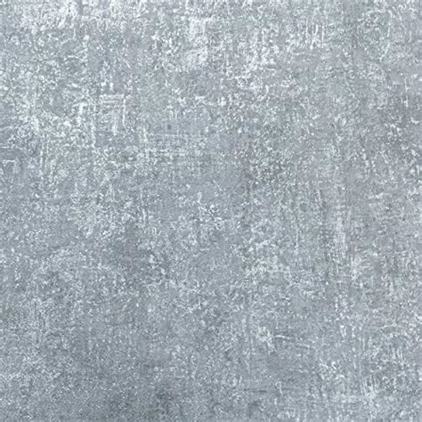 Y L Industrial Textured Metallic Wallpaper Grey Silver Stone Concrete