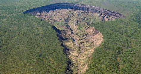 Batagaika Crater, Siberia | Amusing Planet