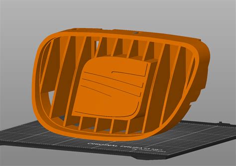 Archivo STL REJILLA CENTRAL SEAT LEON MK1 CUPRA Plan de impresión en