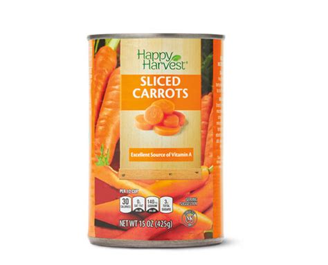 Happy Harvest Sliced Carrots Aldi Us