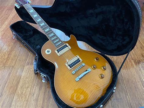 Beautiful Japanese Orville Honeyburst Les Paul Standard Reverb