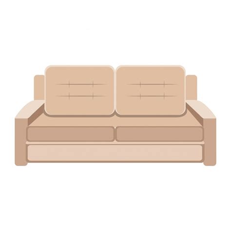 Premium Vector Sofa Furniture Isolated Vector Illustration Graphic Design