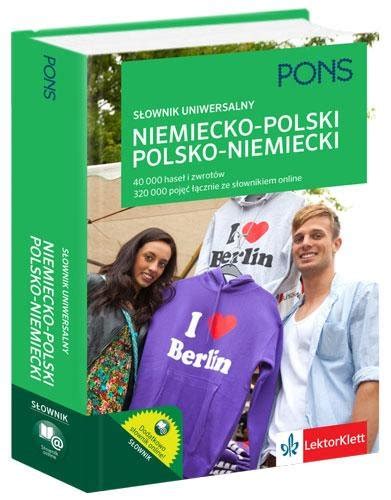 PONS Słownik uniwersalny niemiecko polski i polsko niemiecki