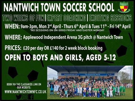 Nantwich Town Fc On Twitter ⚽️ 𝙉𝙖𝙣𝙩𝙬𝙞𝙘𝙝 𝙏𝙤𝙬𝙣 𝙎𝙤𝙘𝙘𝙚𝙧 𝙎𝙘𝙝𝙤𝙤𝙡 Nantwich