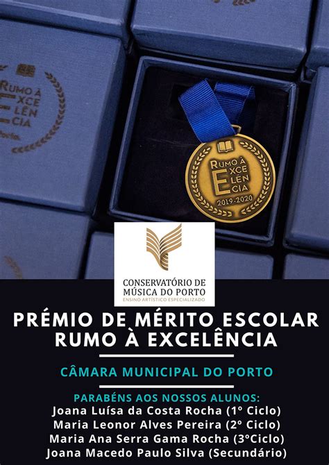 Prémio de Mérito Escolar Rumo à Excelência 2020