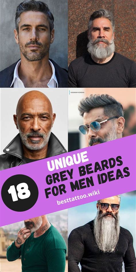 2024 S Definitive 18 Guide To Grey Beards For Men Style Elegance At Any