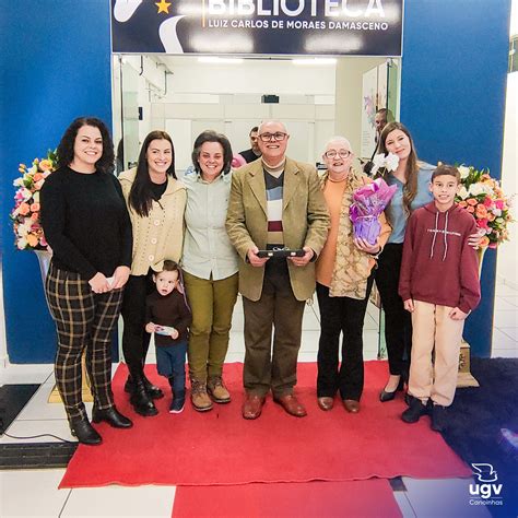 Ugv Canoinhas Inaugura Biblioteca O Nome Do Professor Damasceno