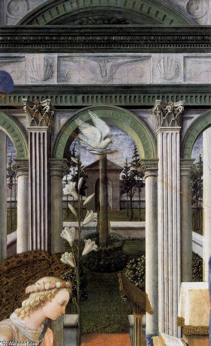 Artwork Replica Annunciation Detail 1443 By Fra Filippo Lippi 1406