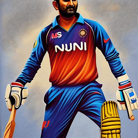 Ms Dhoni And Mehul Sanghoi Graphic · Creative Fabrica