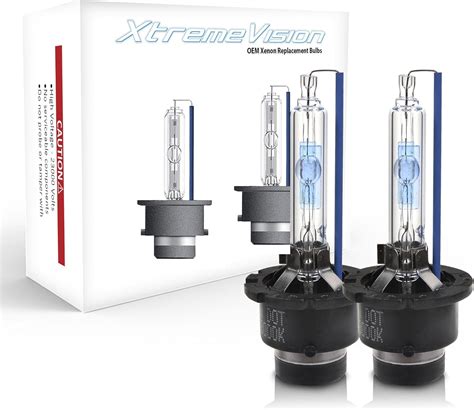 XtremeVision AC HID Xenon Replacement Bulbs D2S D2R D2C 8000K