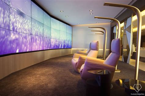 The most luxurious airport lounge ever? - Inside the Etihad Airways ...