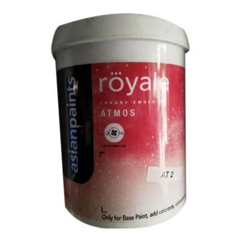 Asian Paints Royale Luxury Emulsion Atmos Paint Packaging Type Bucket