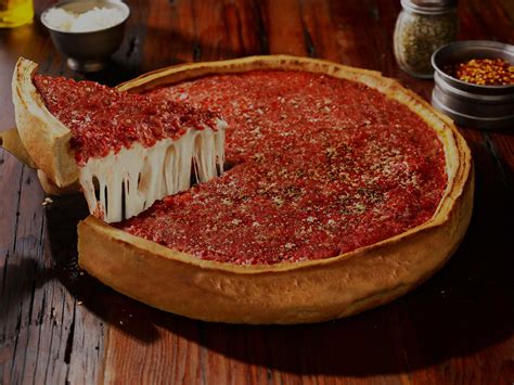 Authentic Chicago Deep Dish Pizza Giordanos Pizza