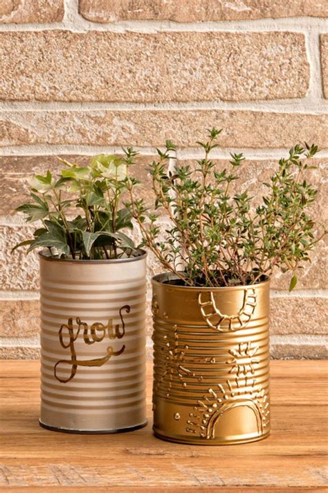 Diy Recycled Tin Can Crafts With Images Recycled Tin Cans Tin